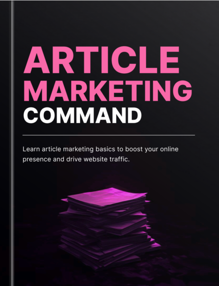 Article Marketing Command - Book